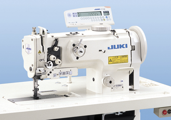 １本針本縫総合送り水平大釜自動糸切りミシン　JUKI　LU-1510NA-7（カーシート仕様）