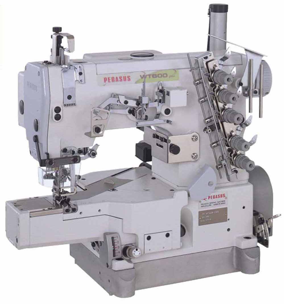 Cylinder Bed, Interlock Stitch Machine with Top Cover Thread PEGASUS WT-600P